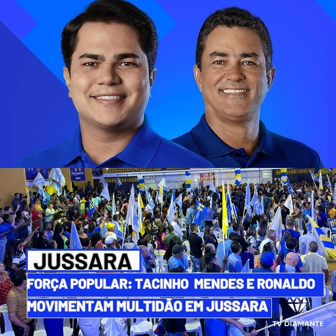 Tacinho Mendes Comprova Liderança e Força Política em Convenção Partidária.