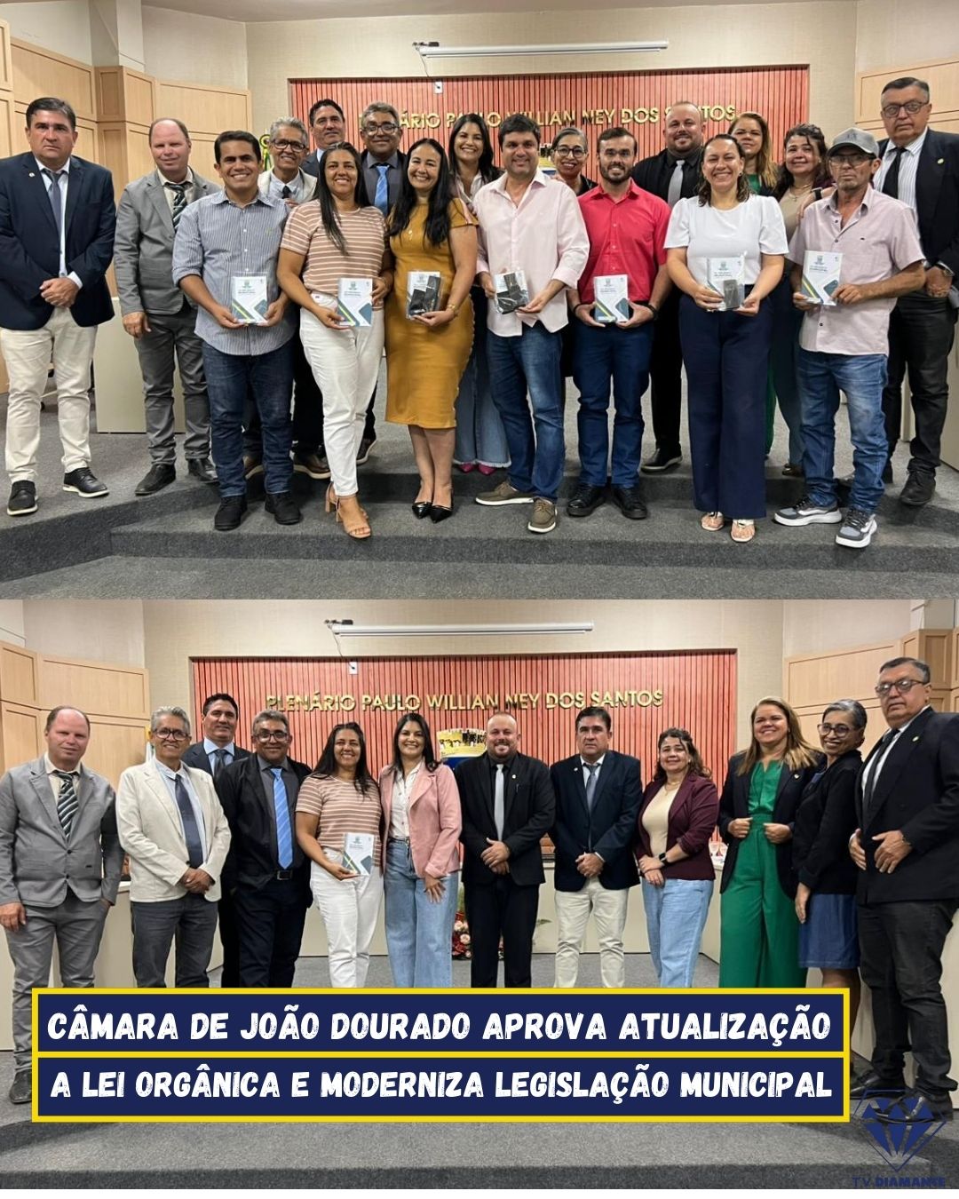 Câmara de João Dourado aprova atualização da Lei Orgânica e moderniza legislação municipal