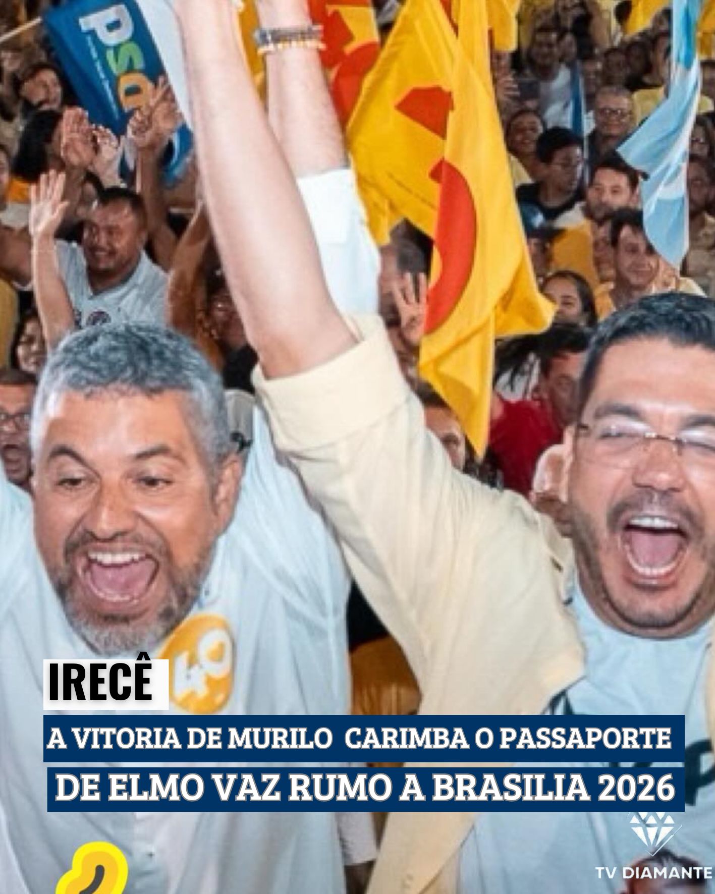 IRECÊ: A VITÓRIA DE MURILO FRANCA CARIMBA O PASSAPORTE DE ELMO VAZ RUMO A BRASILIA 2026