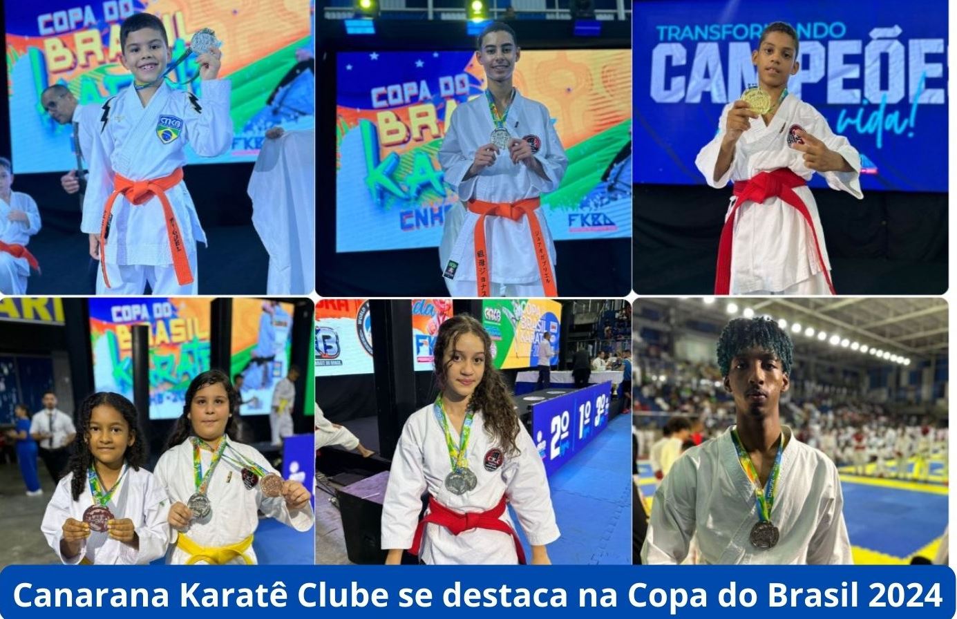 ​Canarana Karatê Clube se destaca na Copa do Brasil 2024