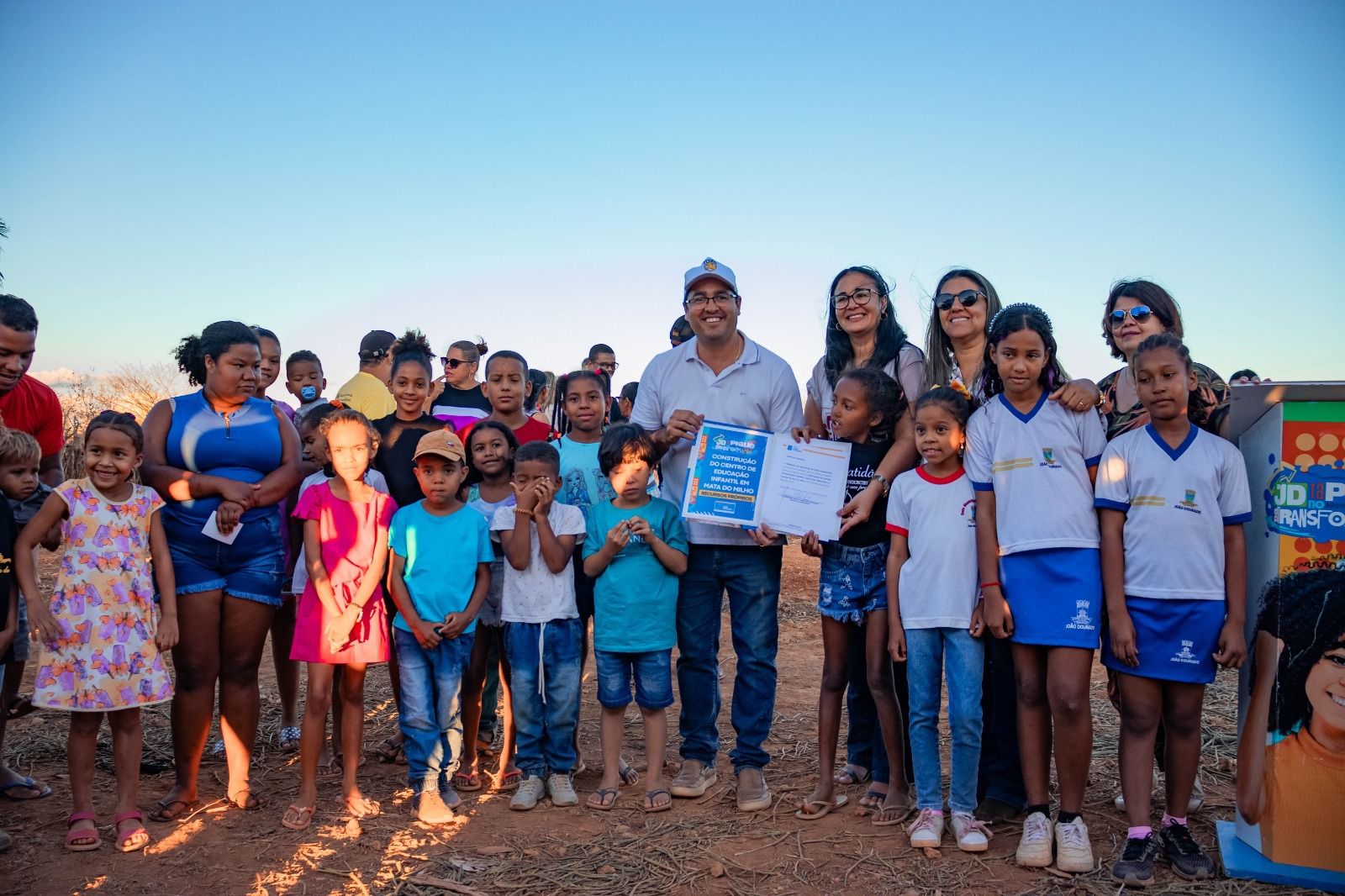 INVESTIMENTO NA BASE: PREFEITURA DE JOÃO DOURADO VAI CONSTRUIR O 3º CENTRO DE EDUCAÇÃO INFANTIL, AGORA SERÁ NA ZONA RURA
