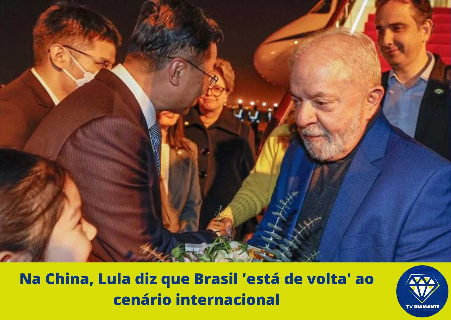 Na China, Lula diz que Brasil 'está de volta' ao cenário internacional