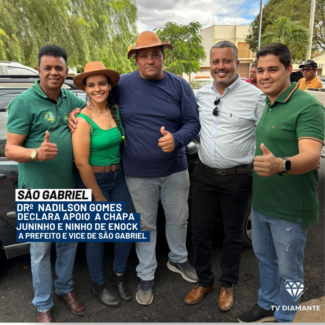 Dr. Nadilson Gomes Declara Apoio à Campanha de Juninho e Ninho
