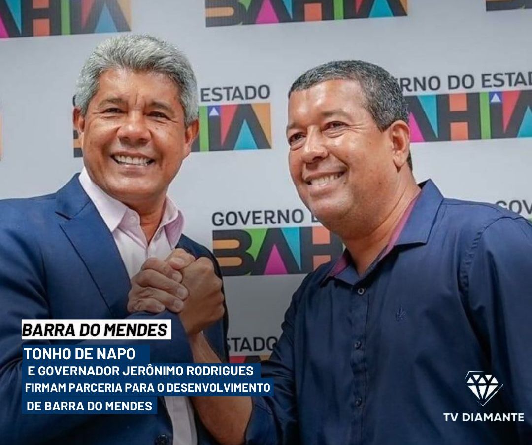 ​Tonho de Napo e Governador Jerônimo Rodrigues Firmam Parceria para o Desenvolvimento de Barra do Mendes