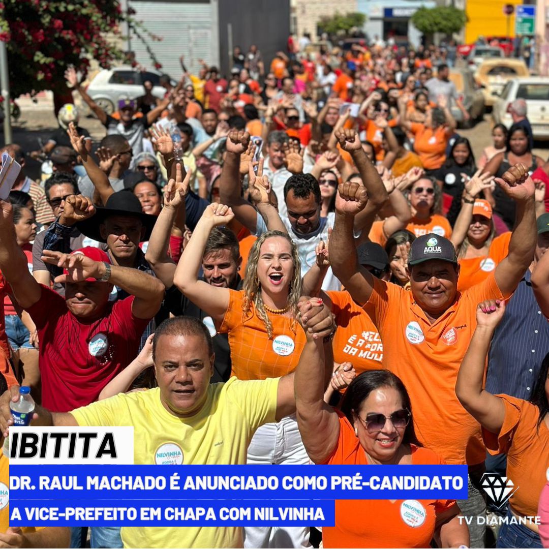 IBITITA:Dr. Raul Machado é anunciado como pré-candidato a vice-prefeito em cha