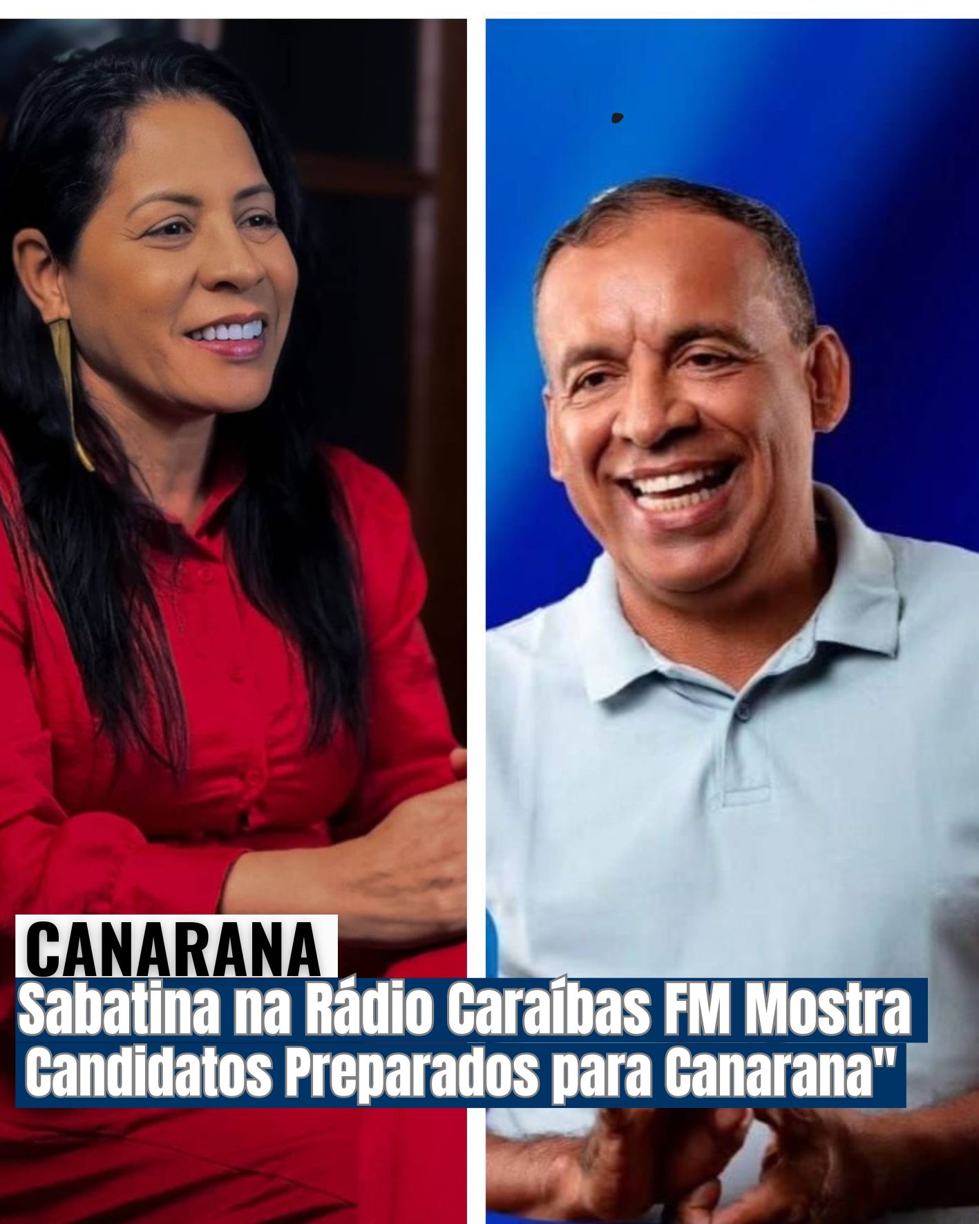 CANARANA;  Sabatina na Rádio Caraíbas FM Mostra Candidatos Preparados para Canarana