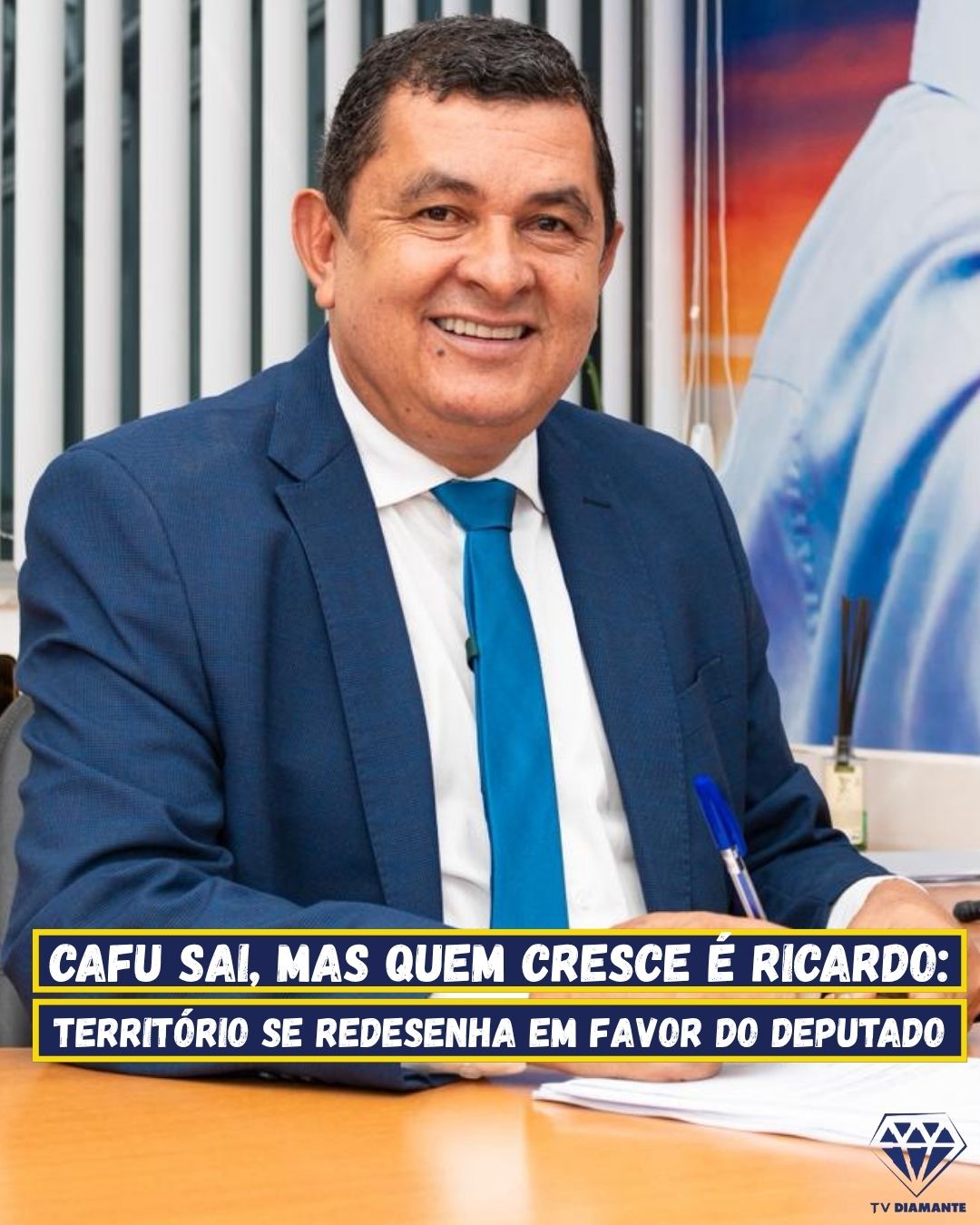POLITICA:Cafu sai, mas quem cresce é Ricardo: território se redesenha em favor do deputado