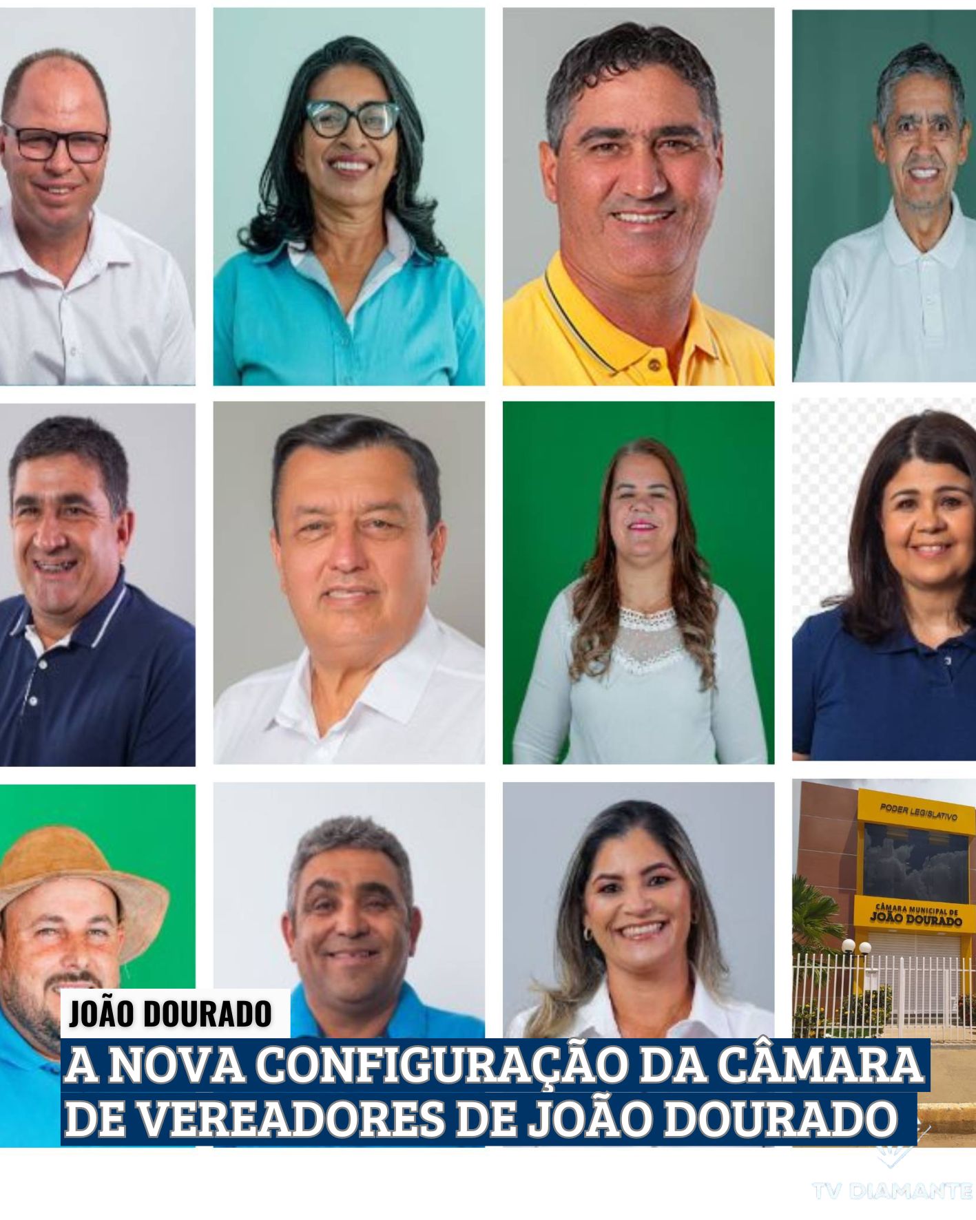 JOÃO DOURADOP: A NOVA CONFIGURAÇÃO DA CÂMARA DE VEREADORES DE JOÃO DOURADO