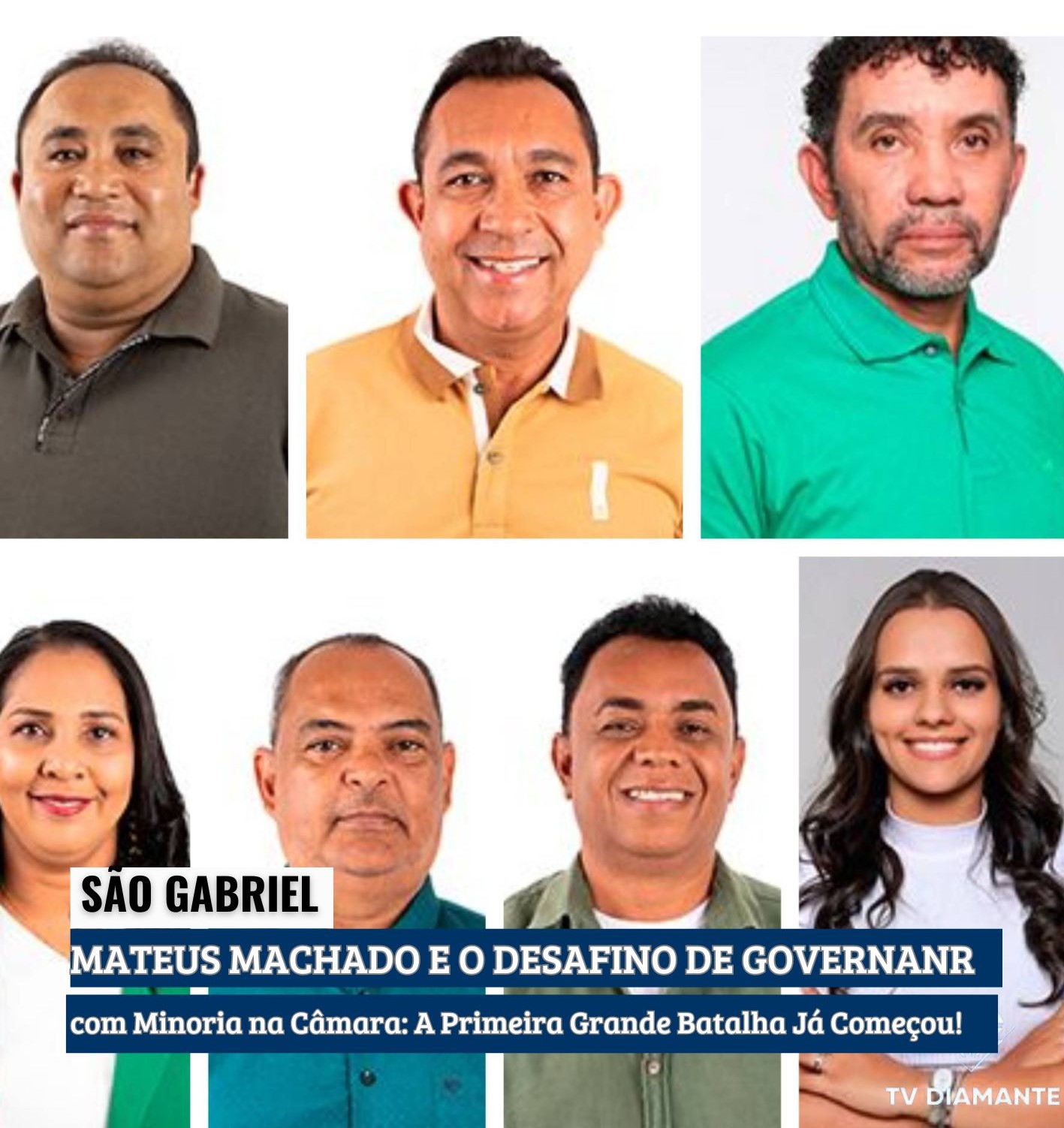 SÃO GABRIEL:Mateus Machado e o Desafio de Governar São Gabriel com Minoria na Câmara: A Primeira Grande Batalha Já Começou!