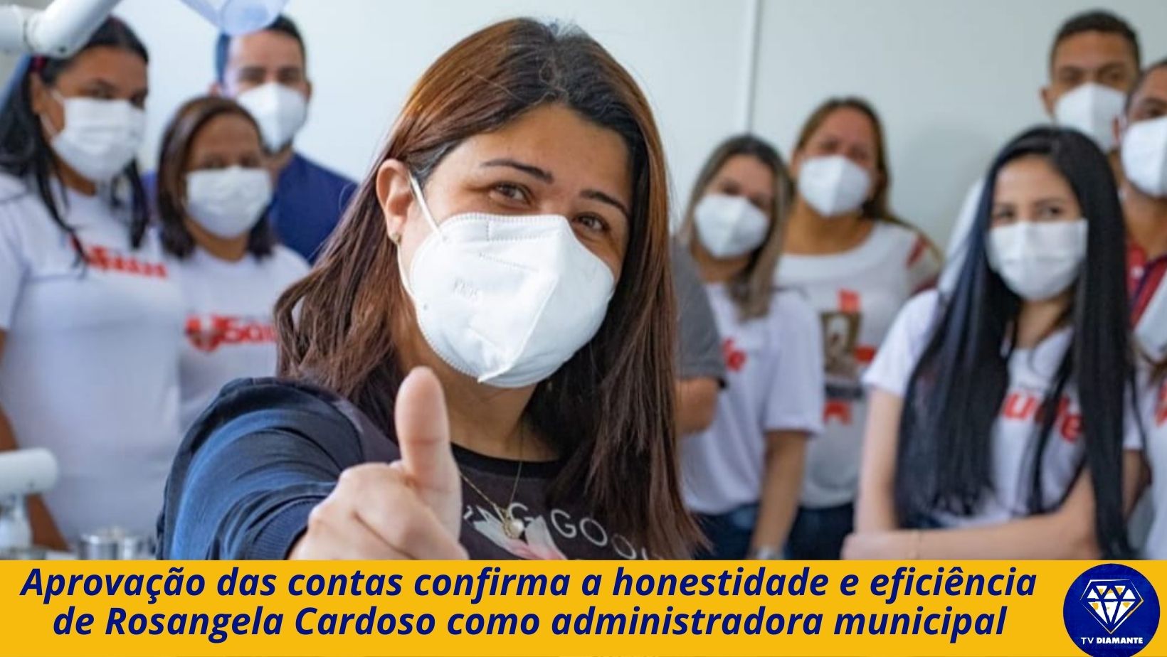 APROVAÇÃO DAS CONTAS CONFIRMA A HONESTIDADE E EFICIÊNCIA DE ROSANGELA CARDOSO COMO ADMINISTRADORA MUNICIPAL