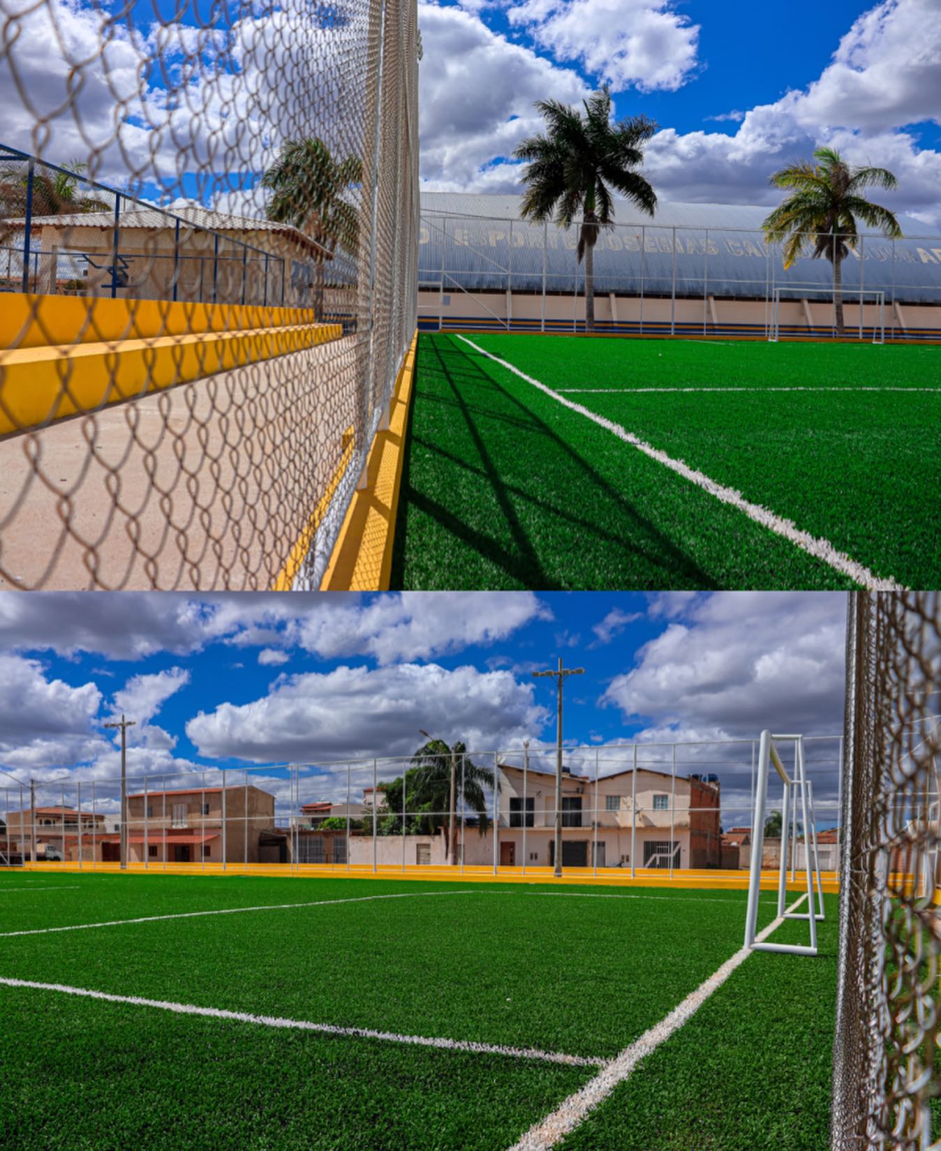 "Da Sede ao Povoado: Prefeitura de João Dourado Expande Complexos Esportivos"