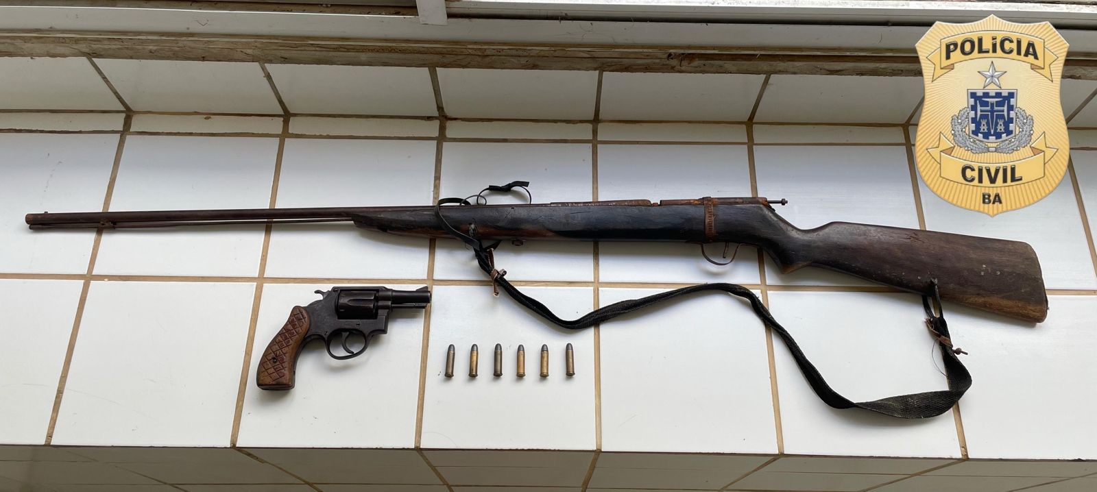 PRISÃO EM FLAGRANTE E APREENSÃO DE ARMAS DE FOGO