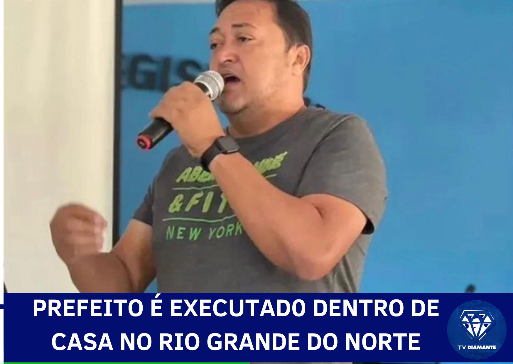 PREFEITO É EXECUTAD0 DENTRO DE CASA NO RIO GRANDE DO NORTE