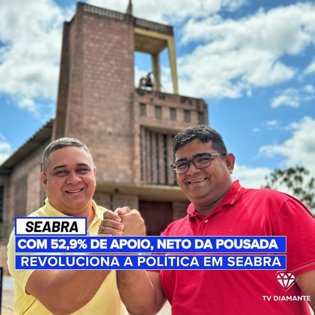 SEABRA:Com 52,9% de Apoio, Neto da Pousada Revoluciona a Política em Seabra"