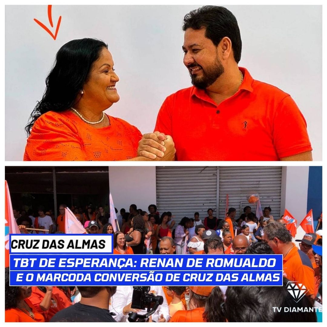 CRUZ DAS ALMAS: TBT de Esperança e Renovação: A Conversão de Cruz das Almas e o Marco na Jornada de Renan de Romualdo