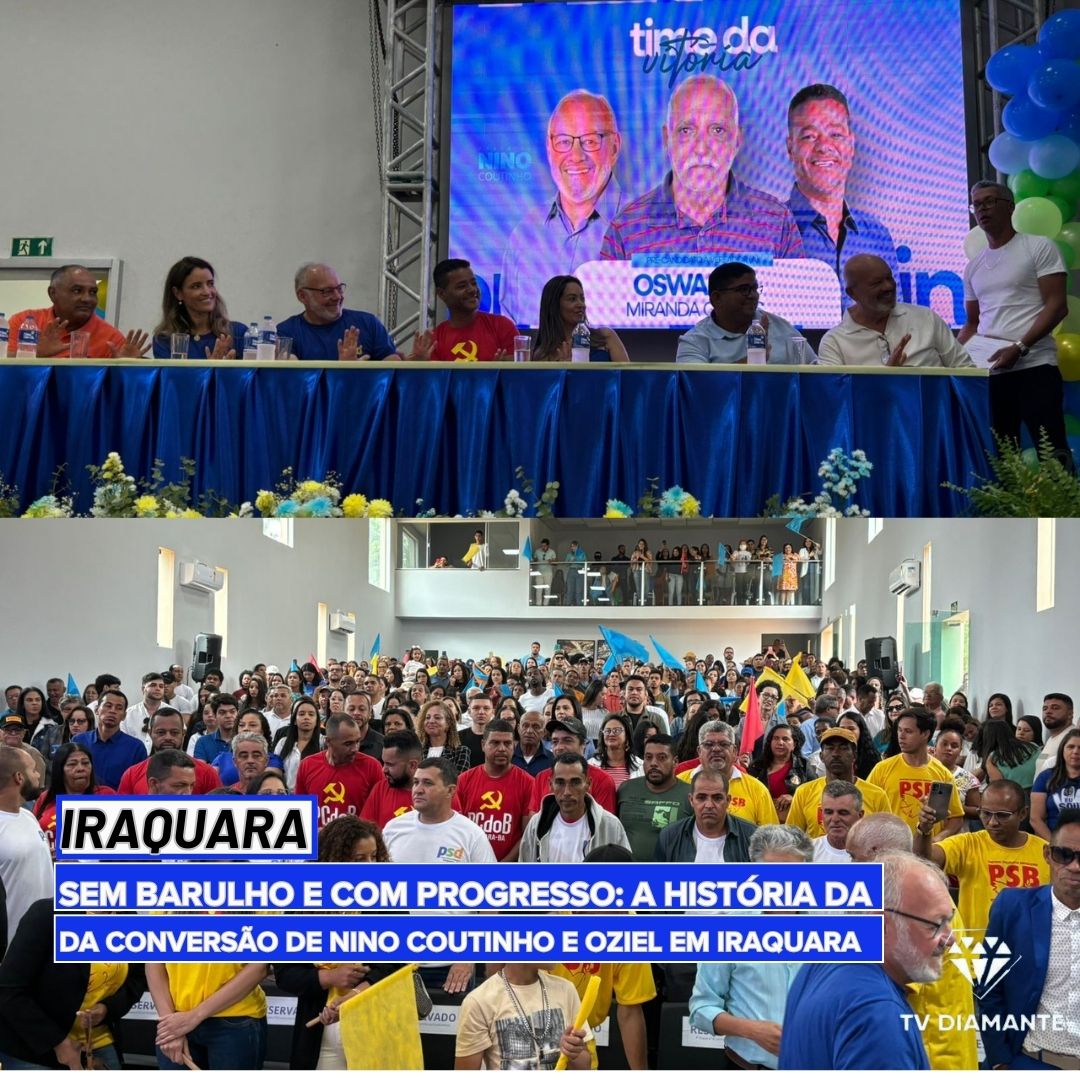 IRAQUARA: Progresso Silencioso: A Conversão Histórica de Nino Coutinho e Oziel em Iraquara"