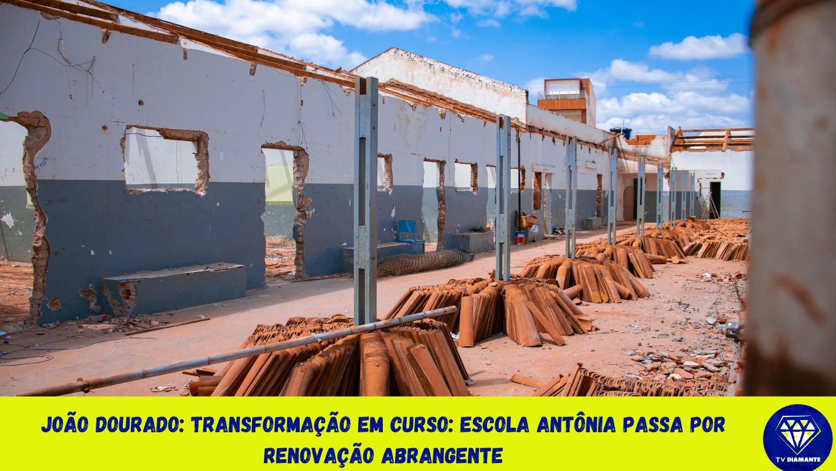 Reestruturação da Escola Antônia: Construindo um Espaço Inspirador