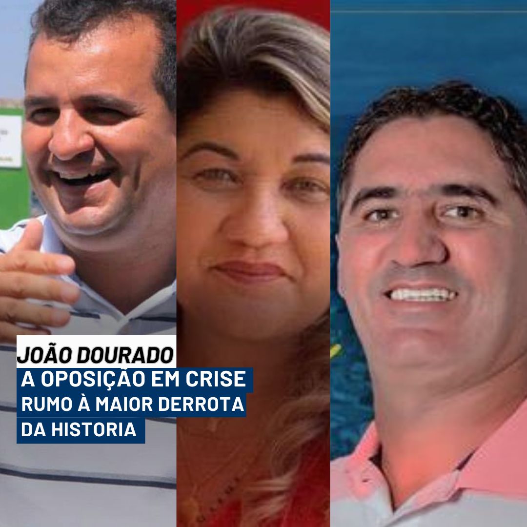 JOÃO DOURADO:A Oposição de João Dourado em Crise: Rumo à Maior Derrota Política História