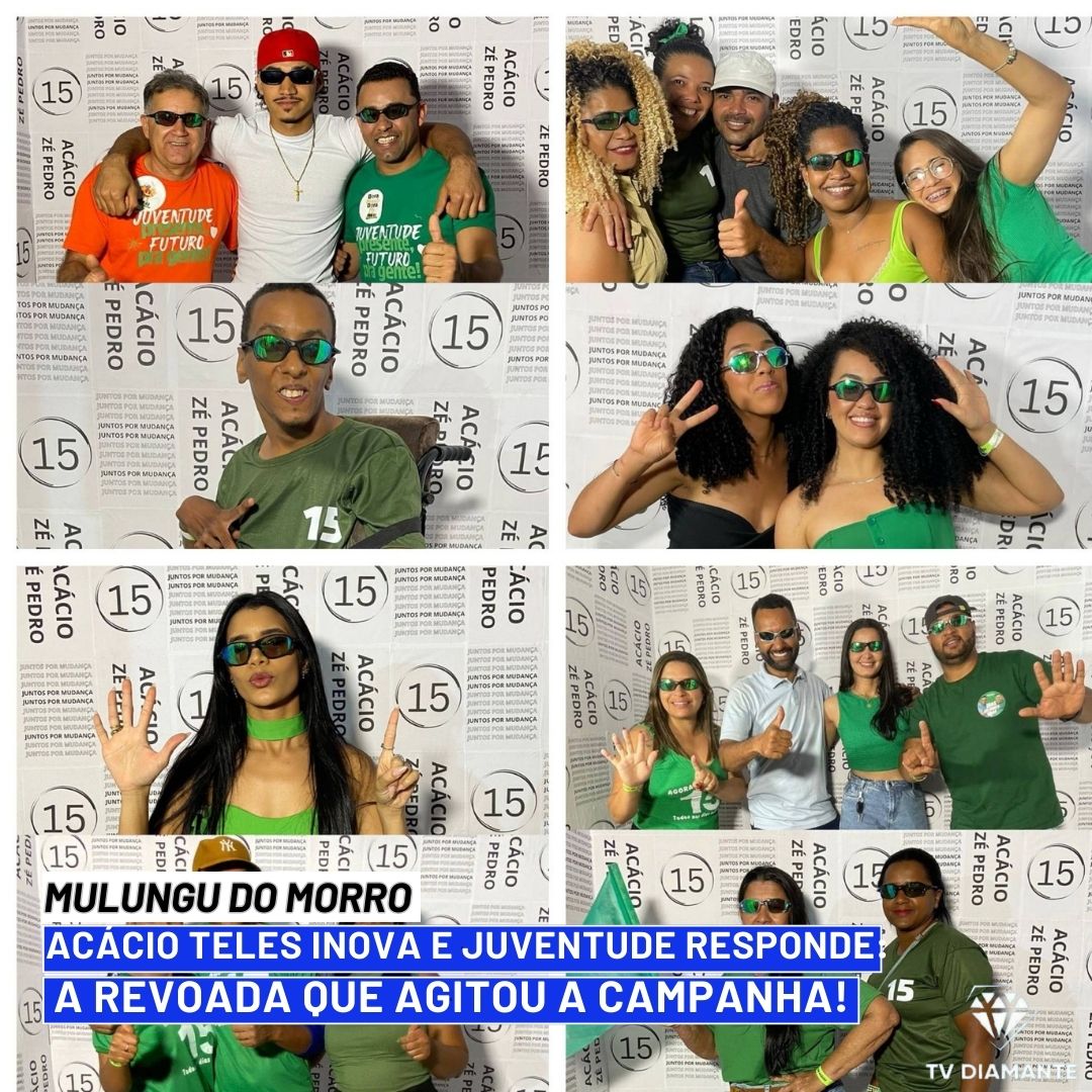 MULUNGU DO MORRO:Acácio Teles Inova e Juventude Responde: A Revoada que Agitou a Campanha!