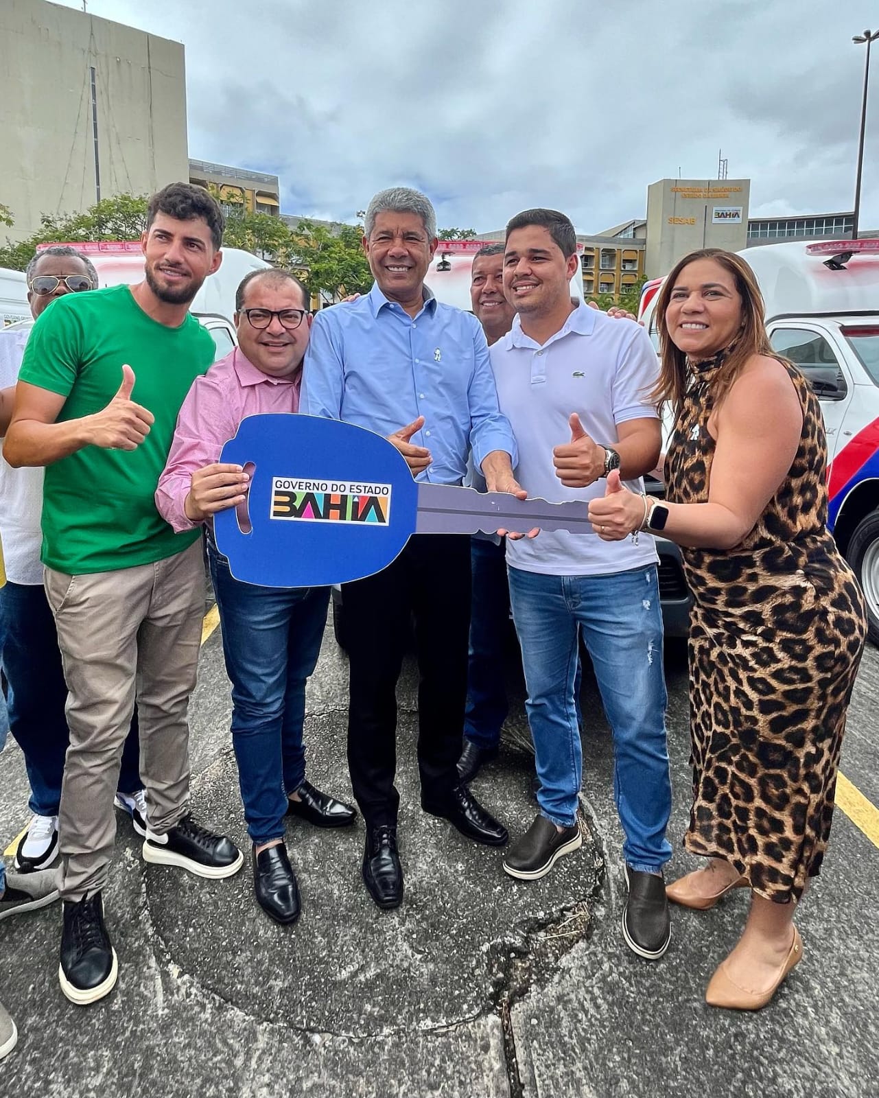 Compromisso pela Saúde: Juninho Rocha e Governador Fortalecem Laços em Salvador