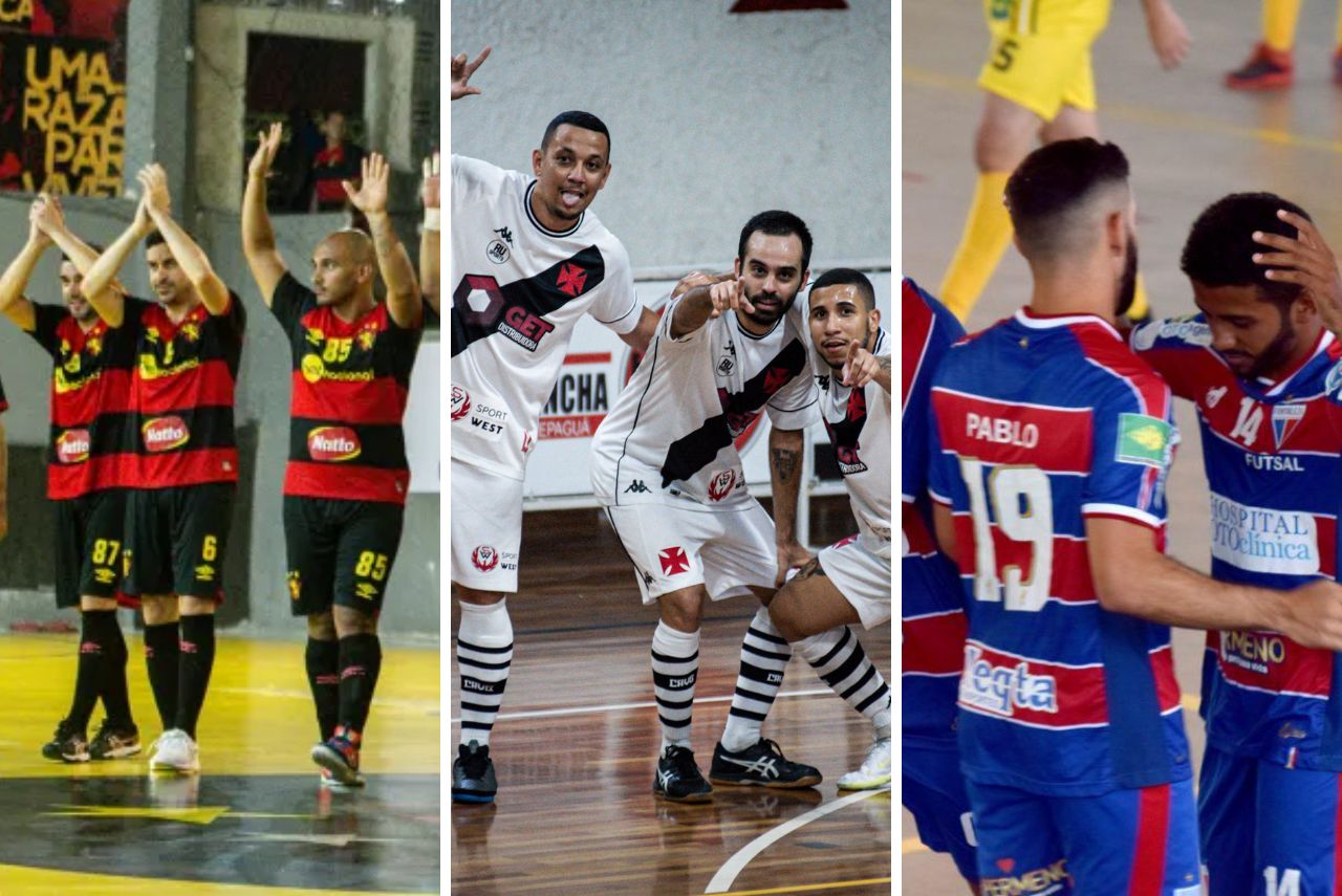 Novo Brasileiro de Futsal, sem nenhum representante da Bahia.