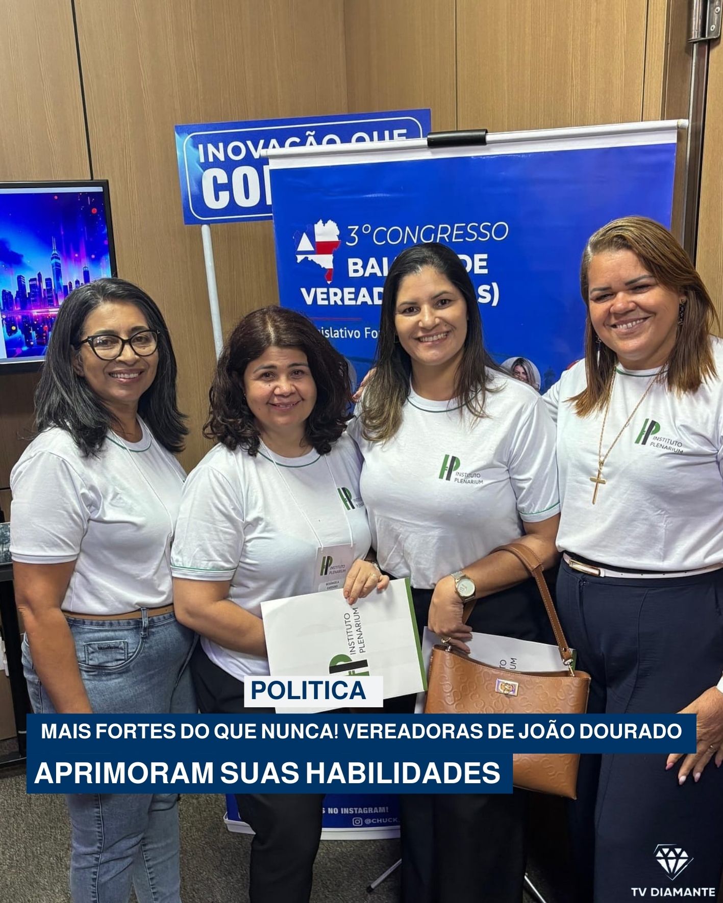 JOÃO DOURADO:Mais Fortes do Que Nunca! Vereadoras de João Dourado Aprimoram suas Habilidades